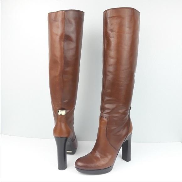 Gucci Shoes - Gucci Beatles Kid Cocoa High Heel Platform Boots